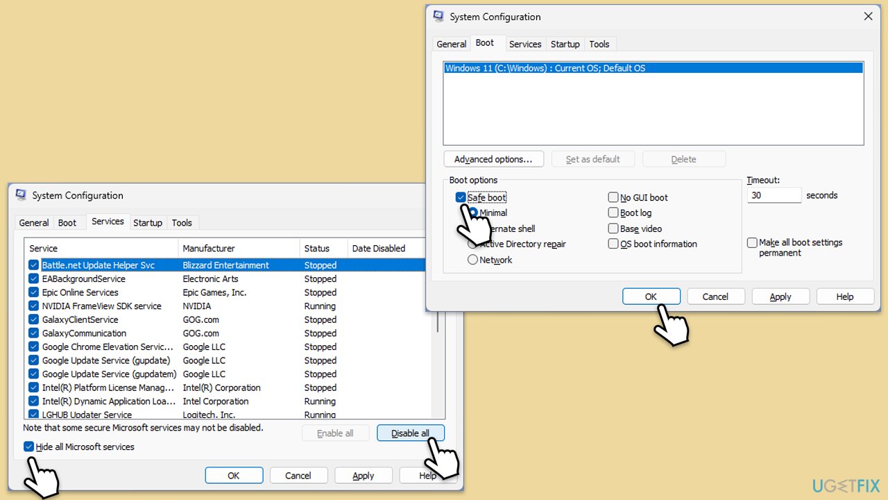 التمهيد النظيف