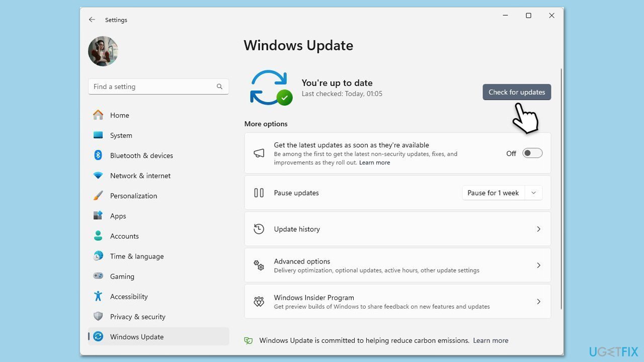 تشغيل مستكشف الأخطاء ومصلحها