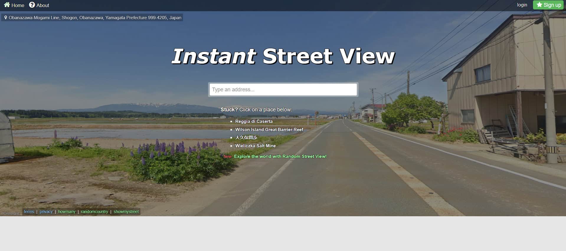 Instant Street View