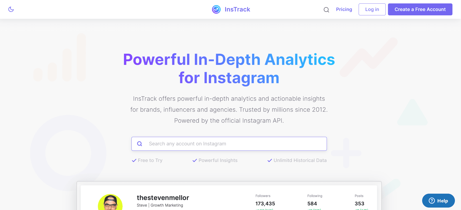 InsTrack | أفضل تطبيق إلغاء متابعة لـ Instagram مجانًا 