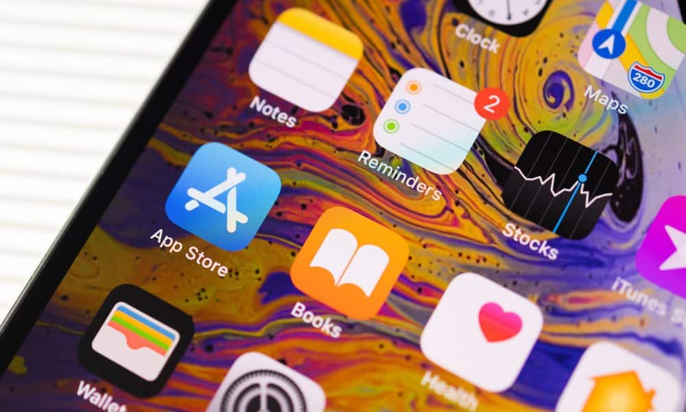 تطبيقات الشاشة الرئيسية لجهاز iPhone - التذكيرات