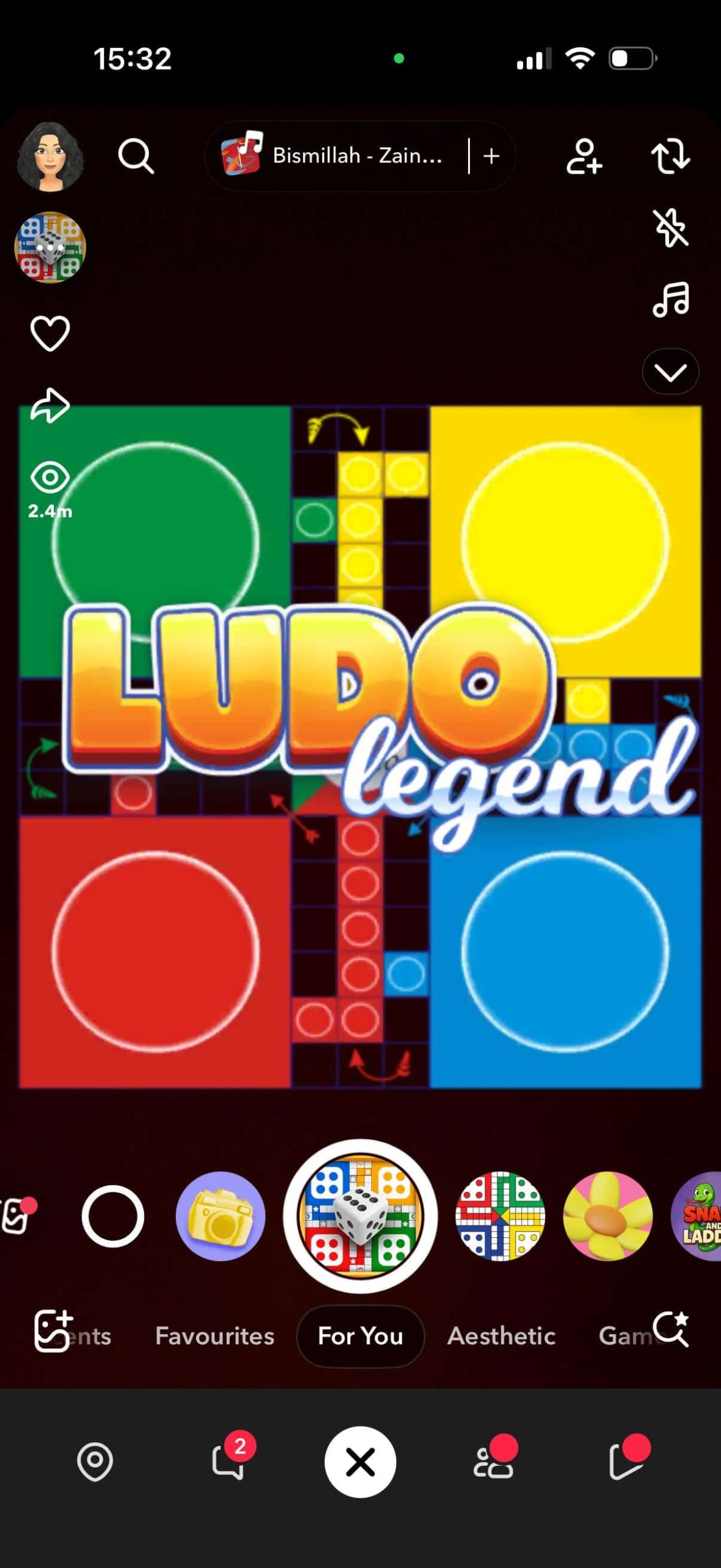 Ludo Club | أفضل ألعاب Snapchat التي يجب أن تجربها