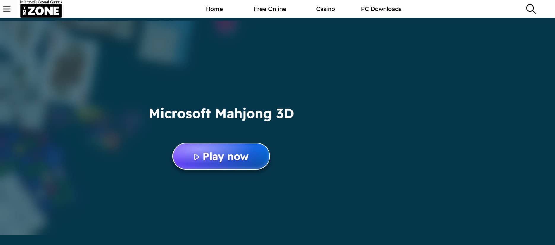 Microsoft Mahjong 3D