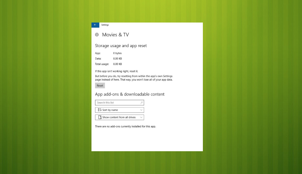 إعادة تعيين