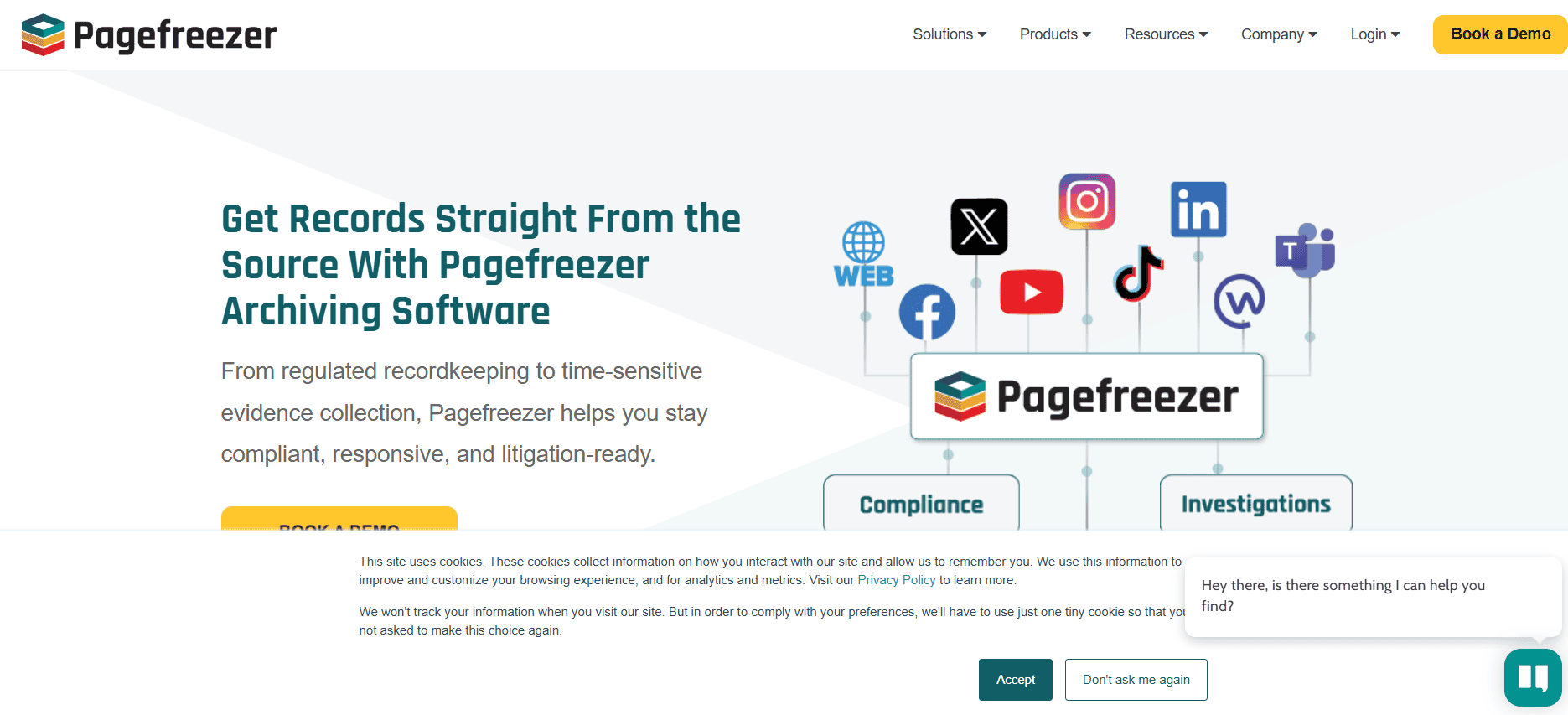 PageFreezer | أفضل بدائل Wayback Machine