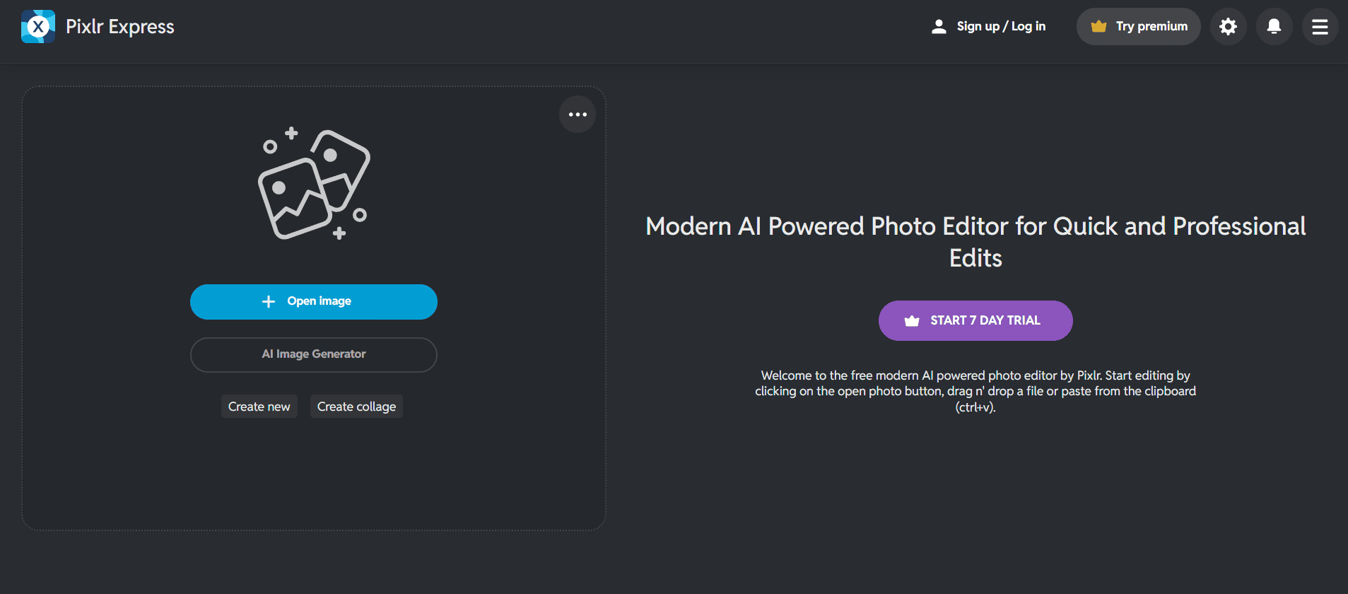 Pixlr X | أفضل بدائل Canva
