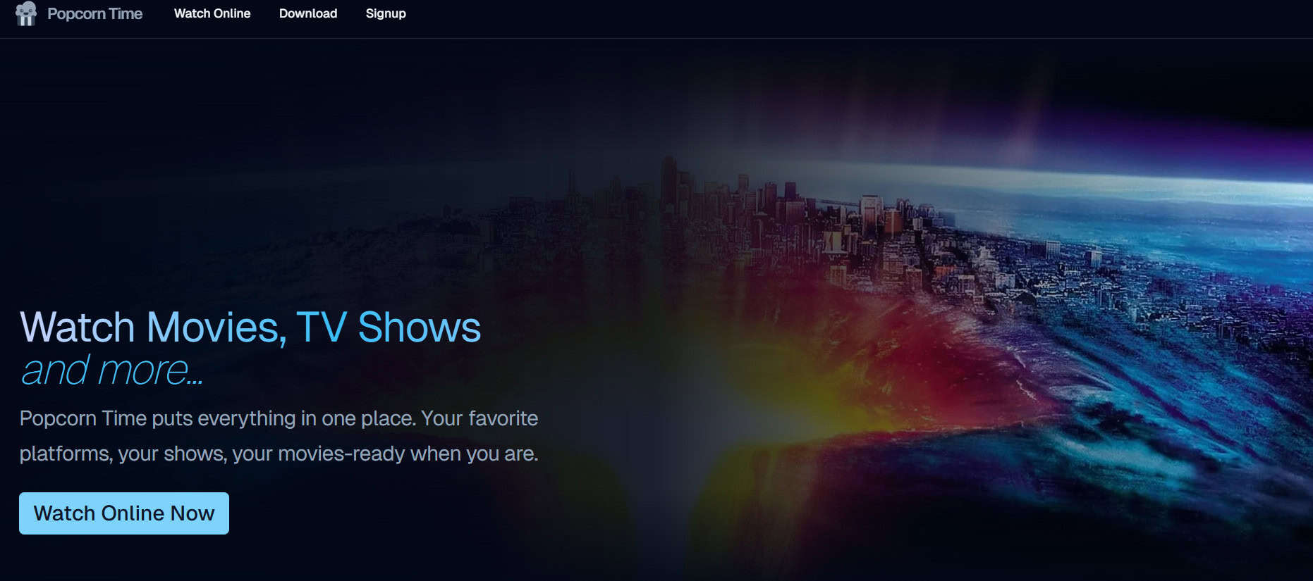 PopcornTime | أفضل بدائل Putlocker