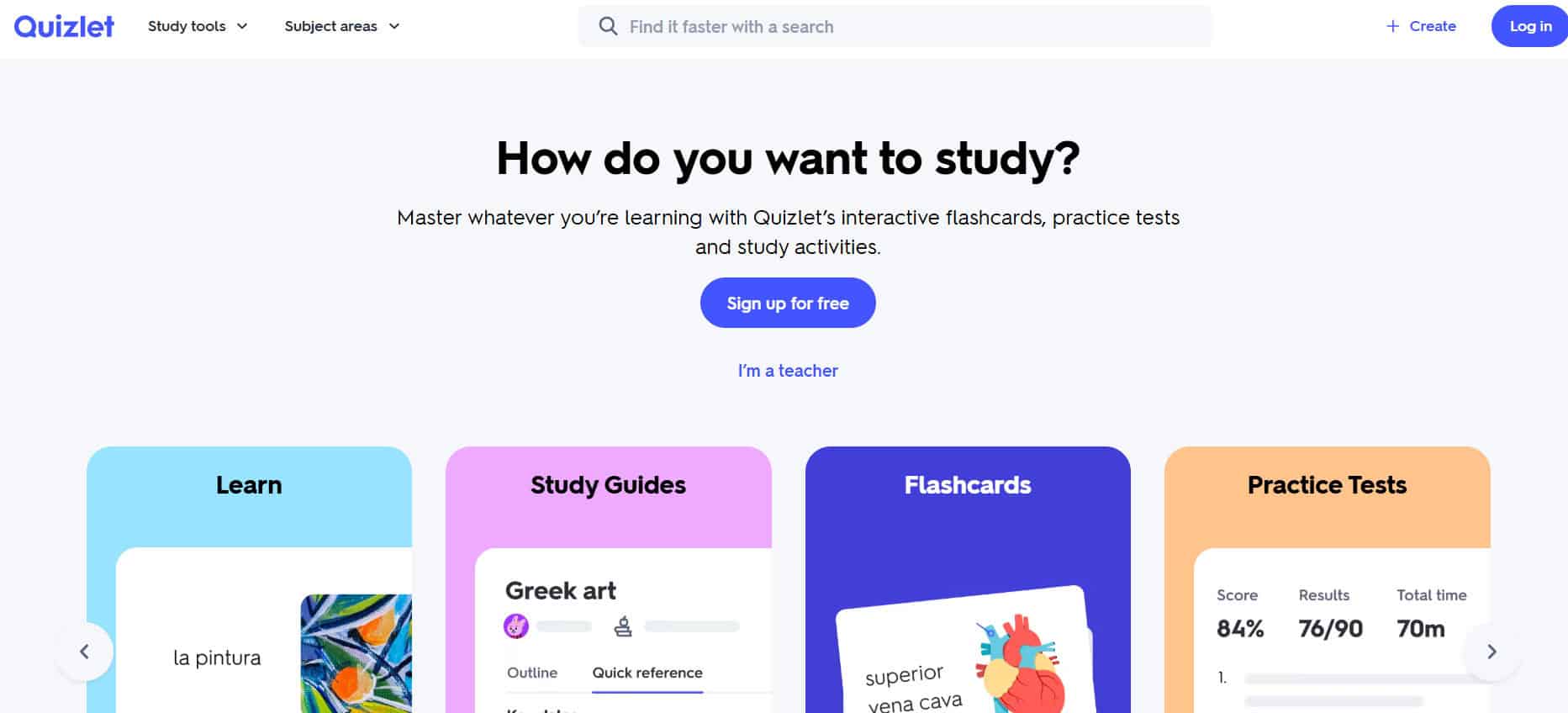 Quizlet | Best Kahoot Alternatives