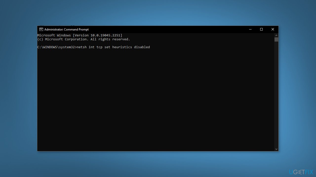 إعادة تهيئة إعدادات الإنترنت