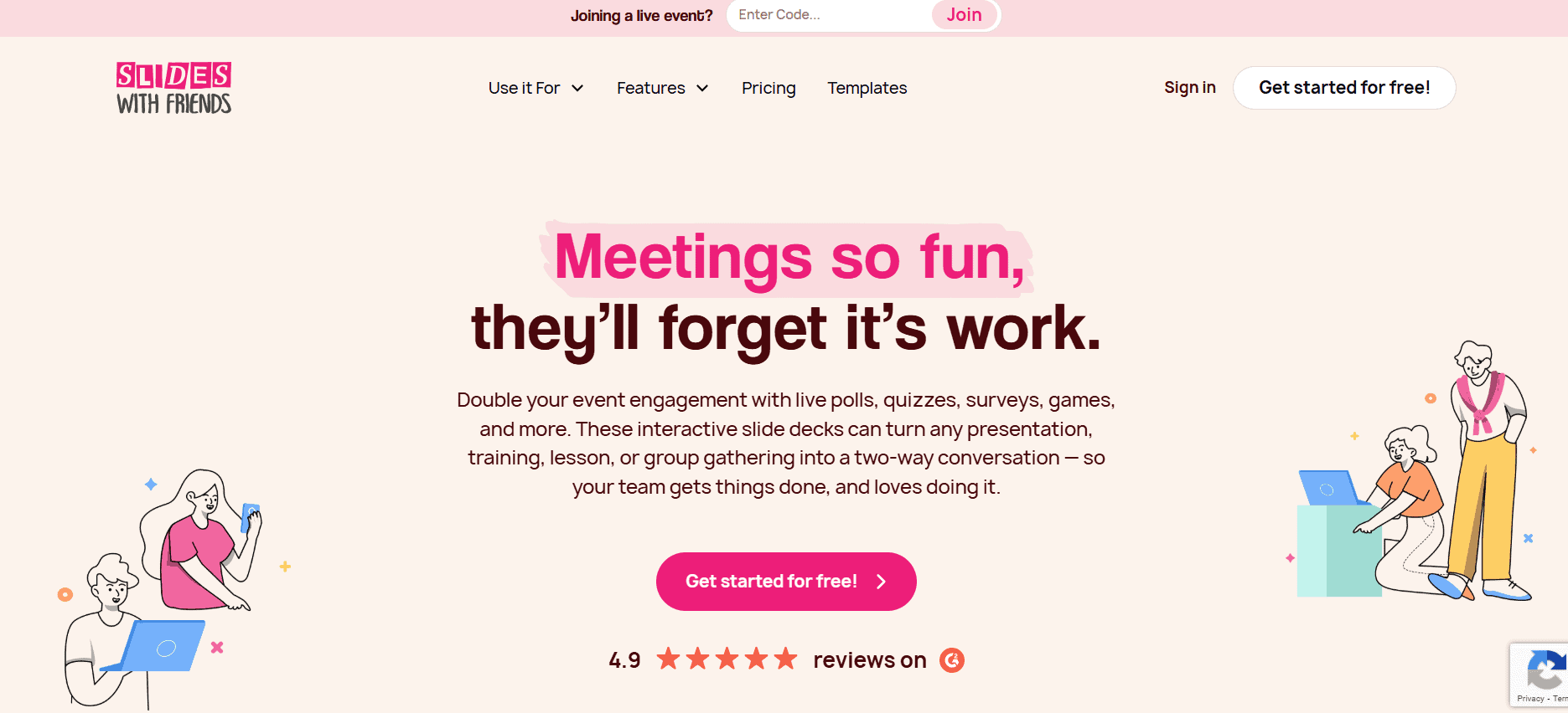 سلايدز ويذ فريندز