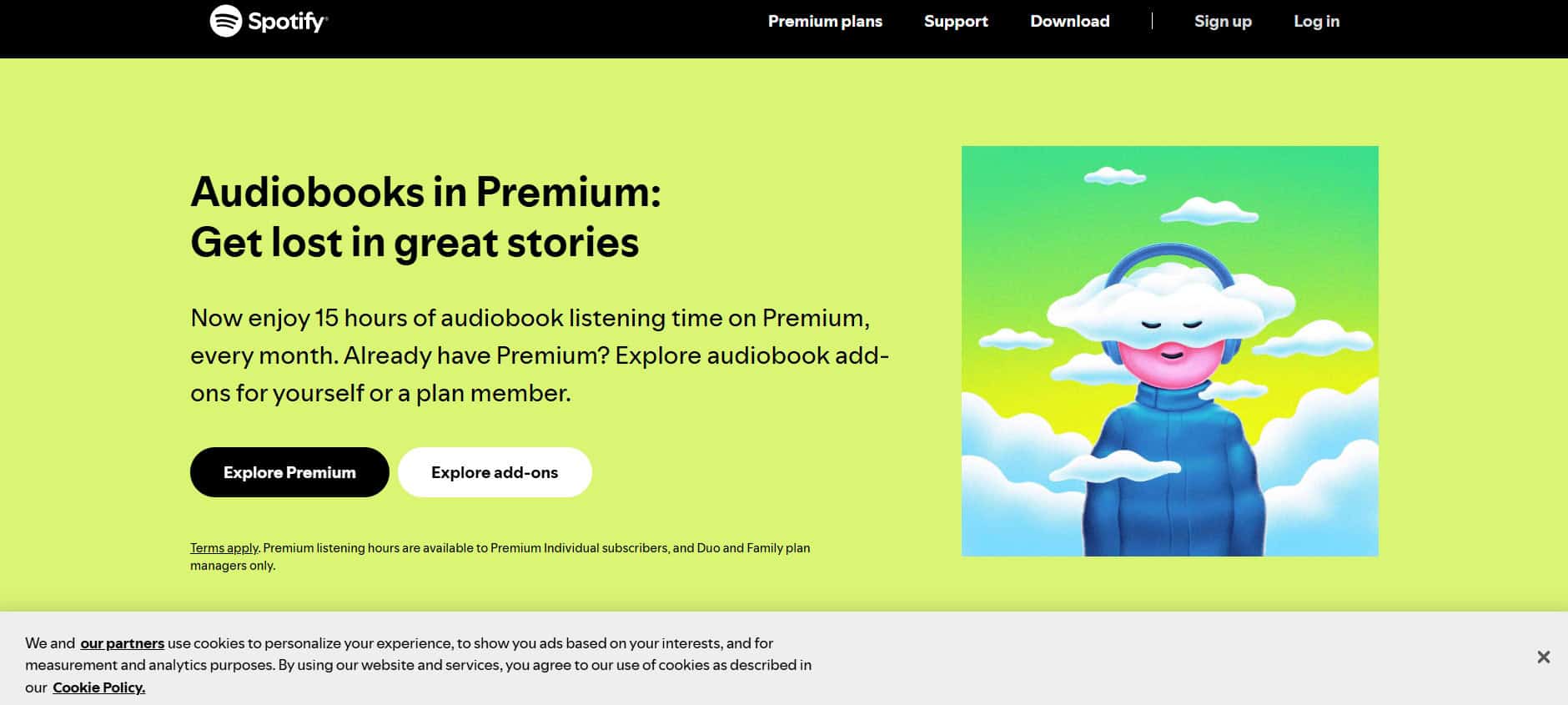 Spotify | أفضل تطبيقات الكتب الصوتية