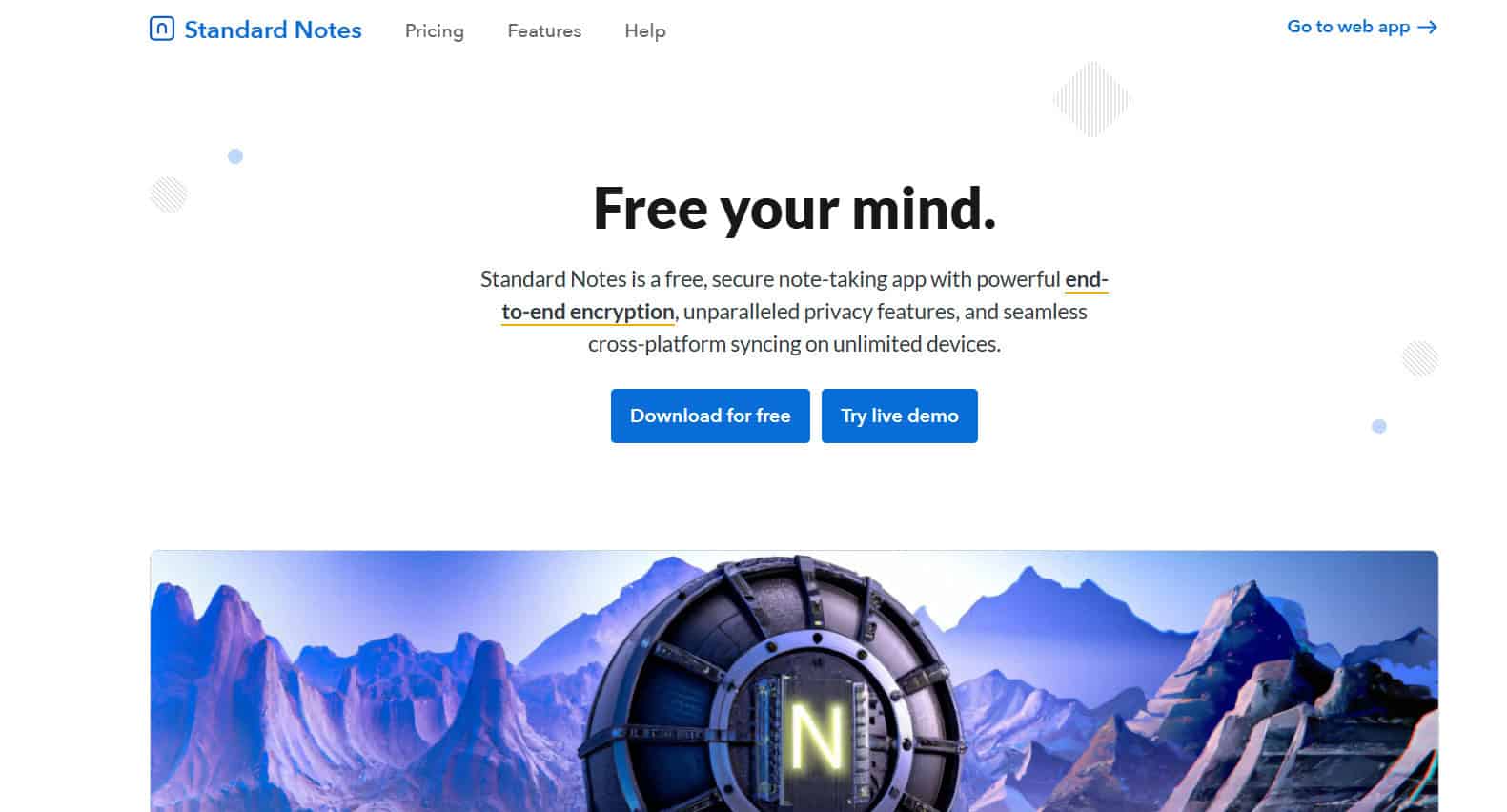 Standard Notes | أفضل بدائل Obsidian