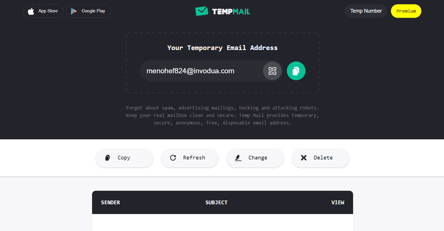Temp Mail | أفضل بدائل EmailOnDeck