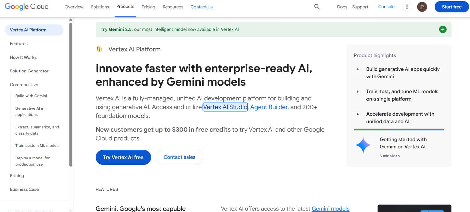 Vertex | أفضل أدوات الذكاء الاصطناعي للأعمال