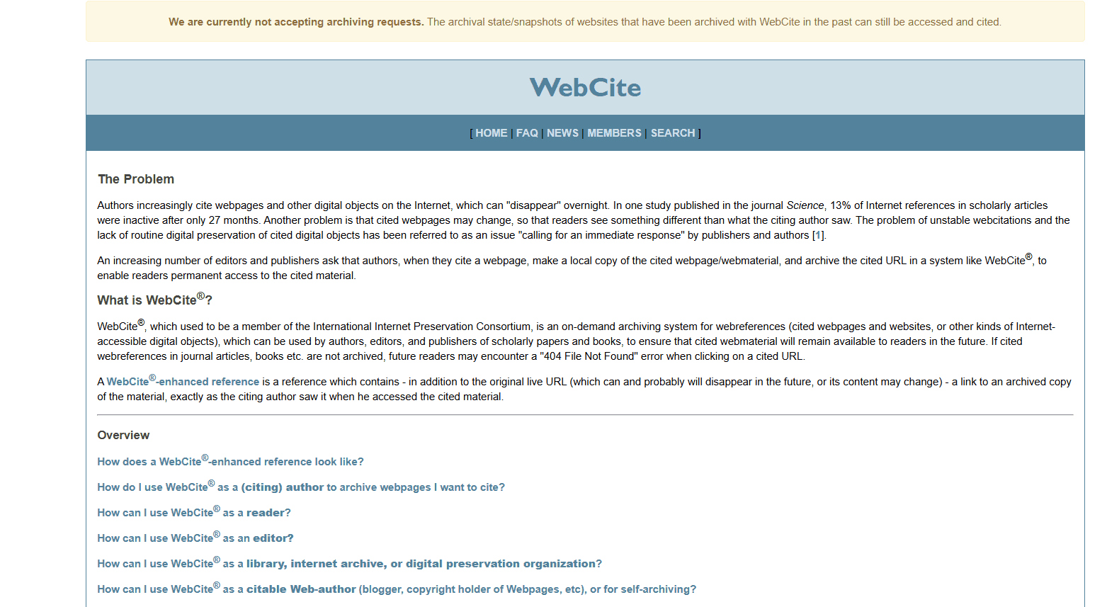 WebCite