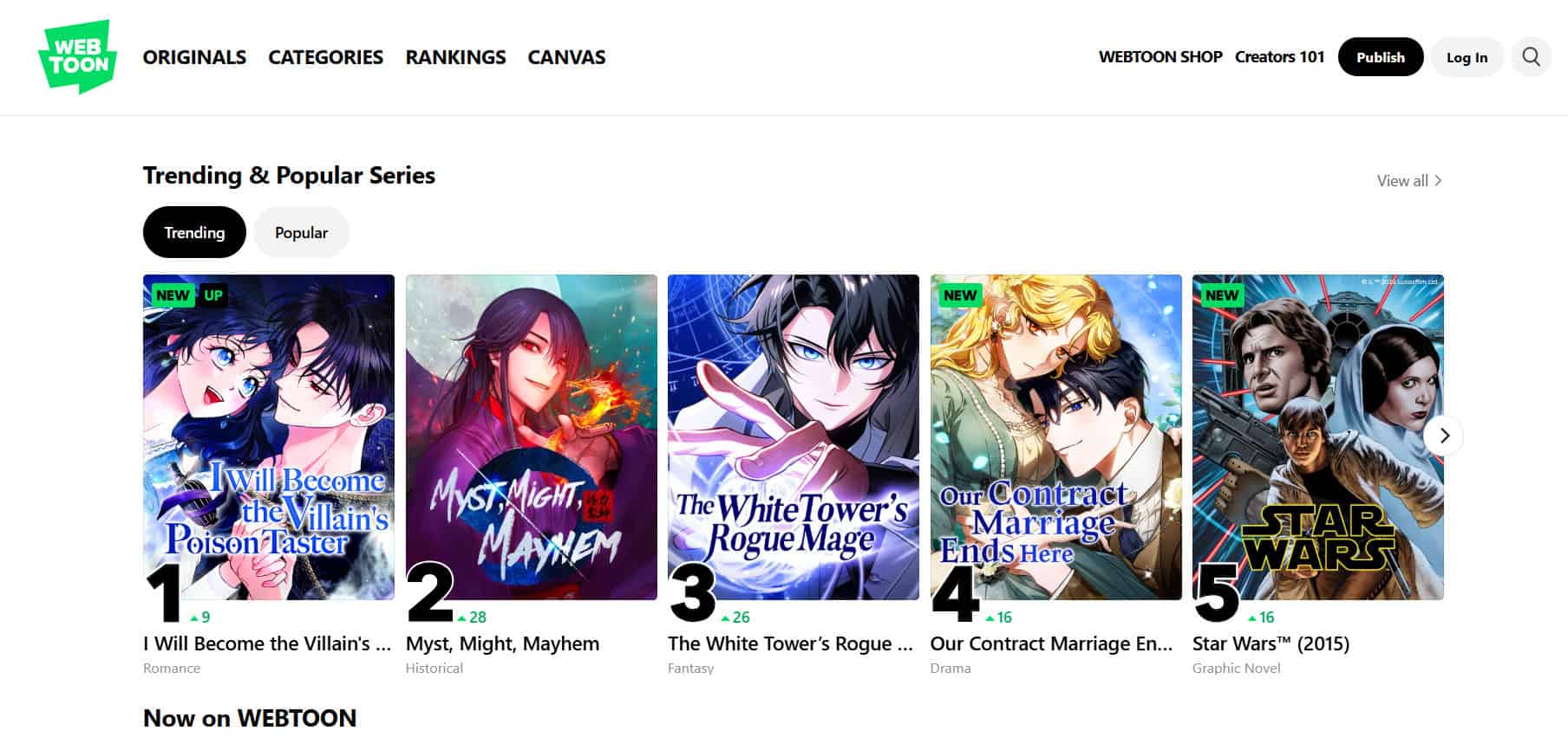 Webtoon | أفضل المواقع لقراءة القصص المصورة عبر الإنترنت مجانًا