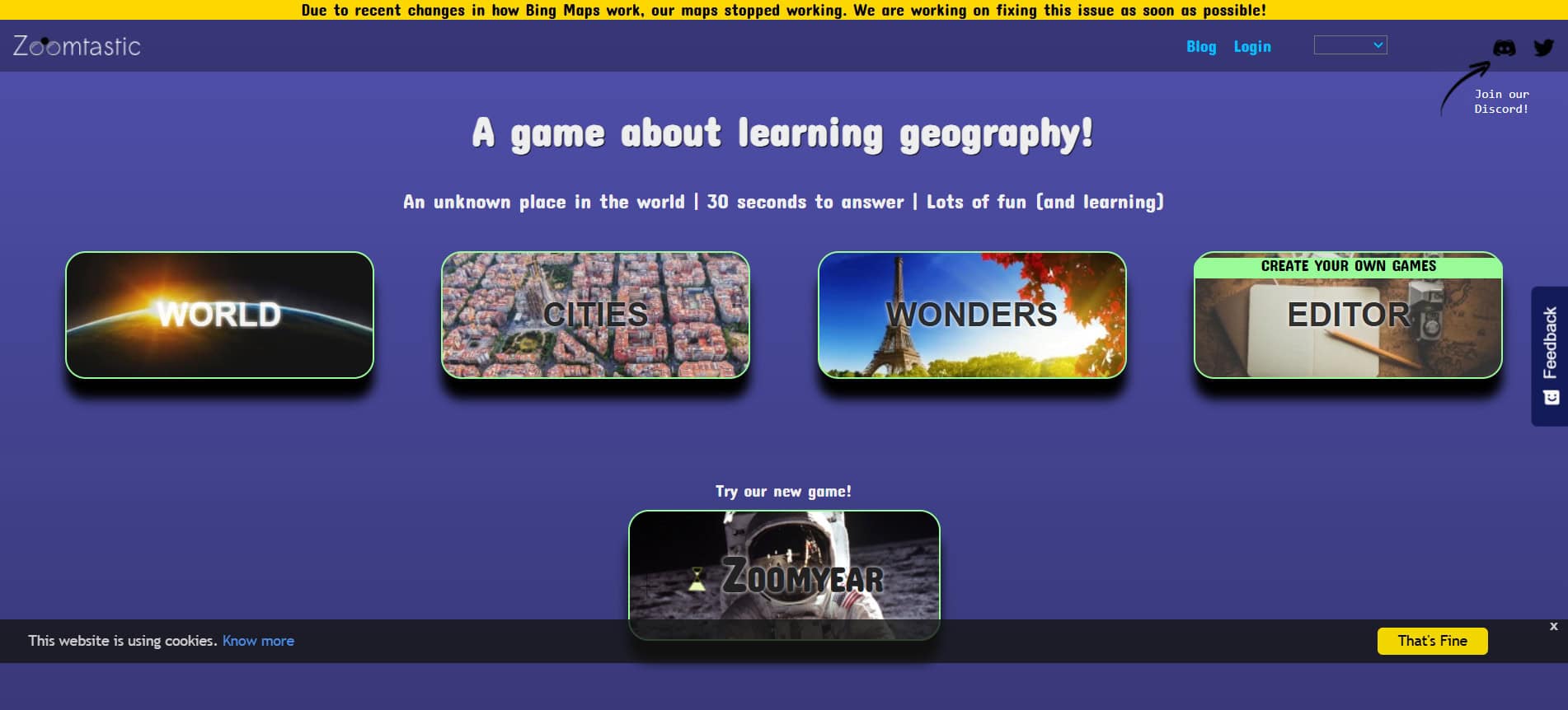 Zoomtastic | أفضل بدائل GeoGuessr المجانية