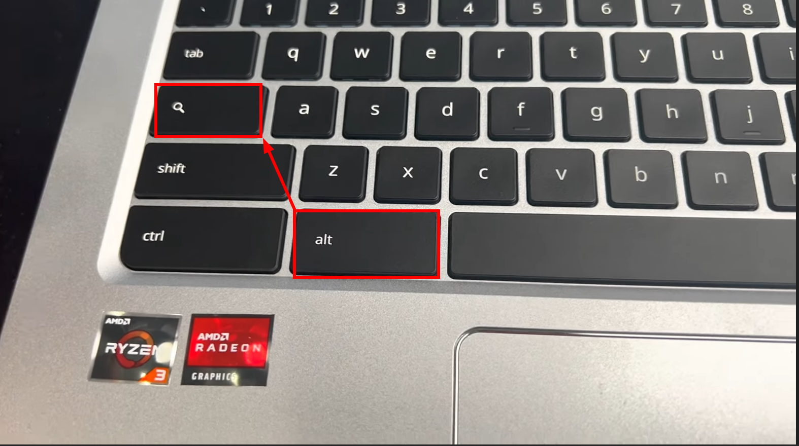 اضغط Alt + مفتاح Launcher