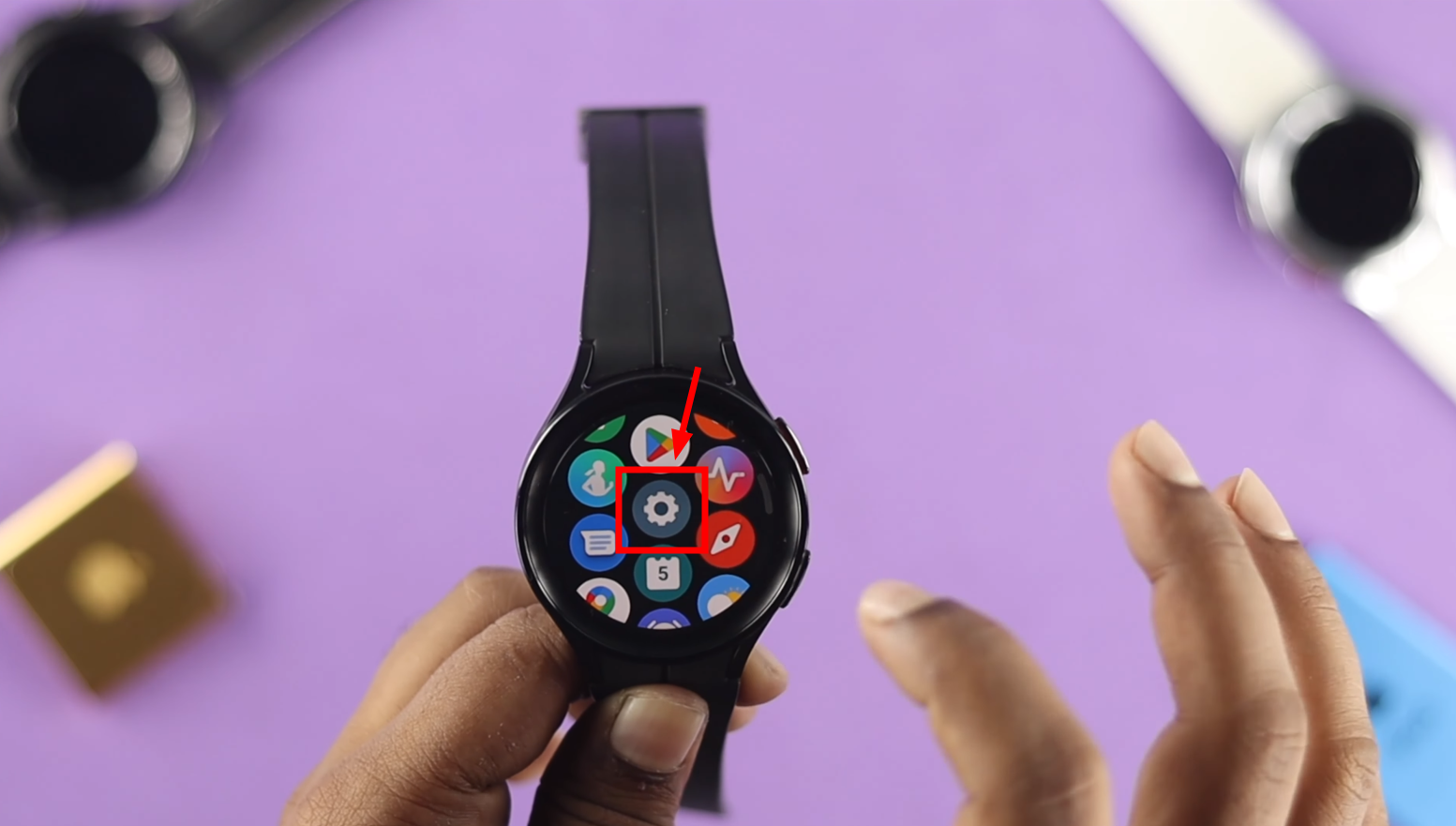 فتح الإعدادات