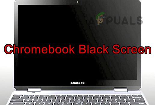 شاشة Chromebook سوداء
