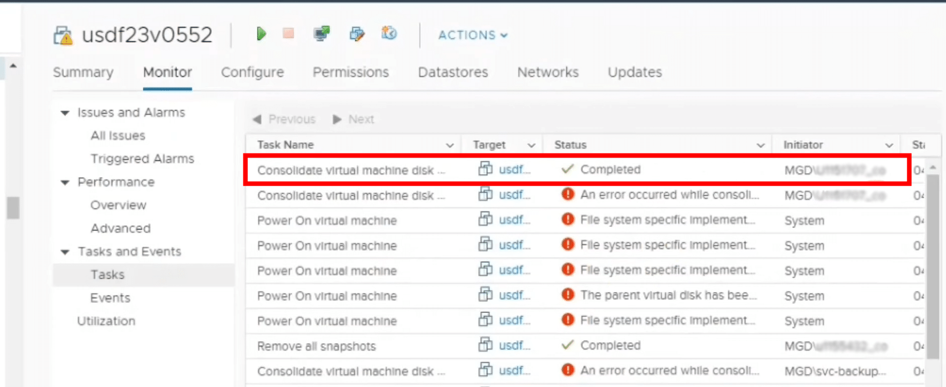 اكتمل الدمج.
