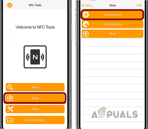 برمجة علامة NFC الخاصة بك عبر NFC Tools