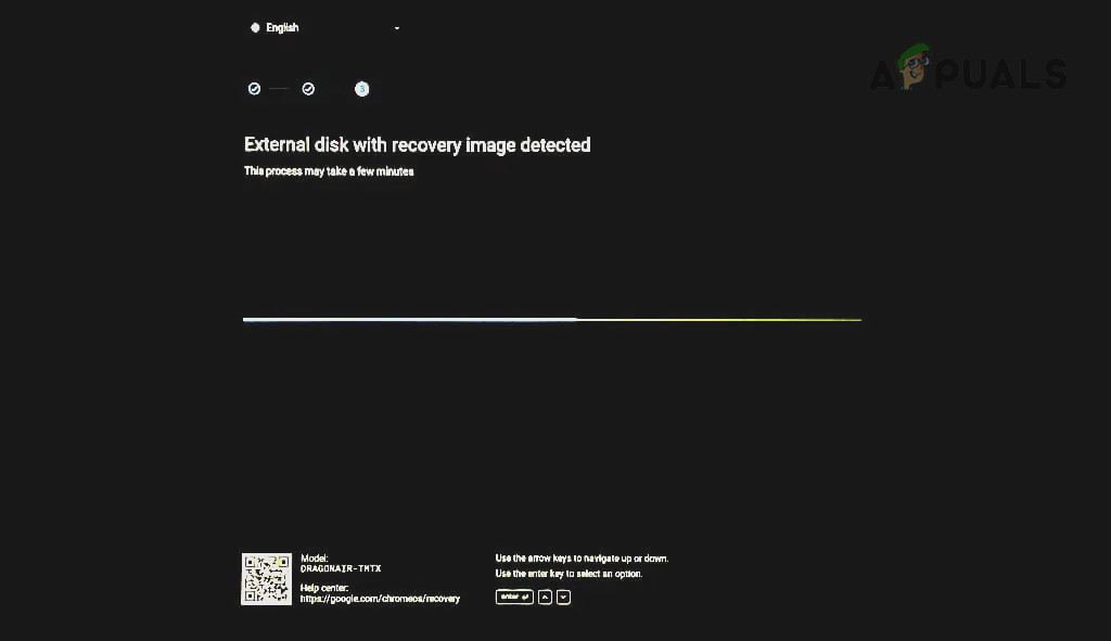 استعادة Chromebook عبر الـ USB