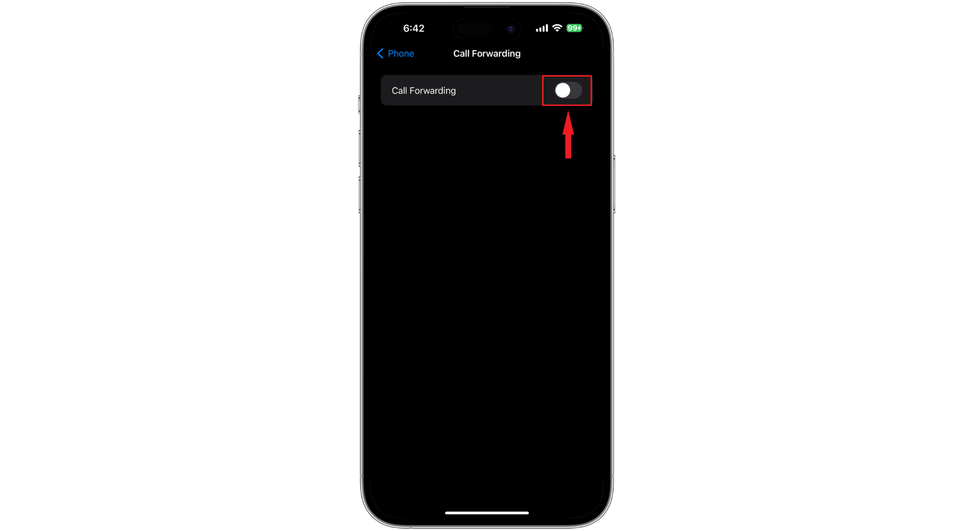 قم بتشغيل مفتاح التبديل