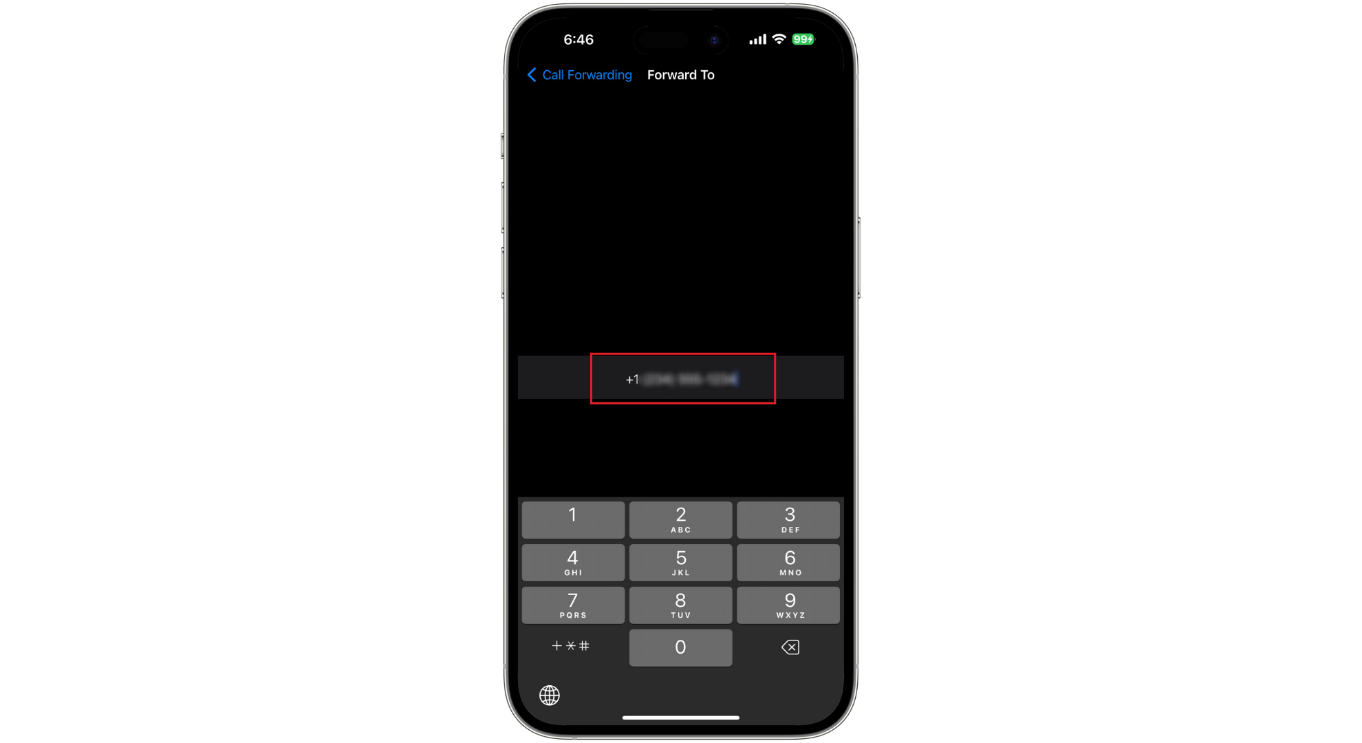 أدخل رقم الهاتف