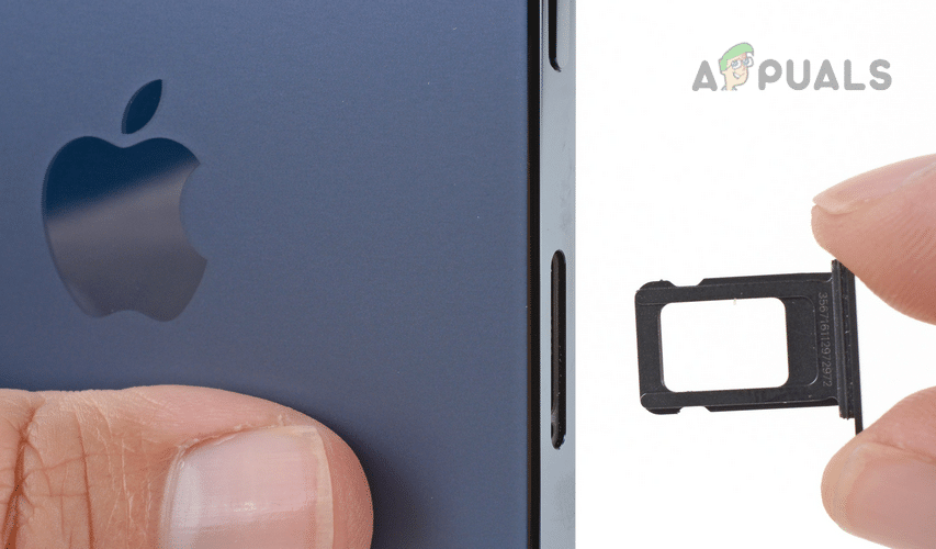 إزالة بطاقة SIM من iPhone