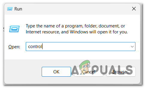 فتح لوحة التحكم (Control Panel)