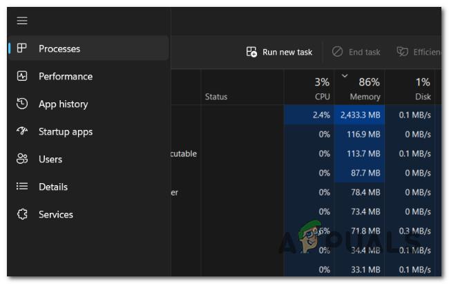 تحديد قسم العمليات
