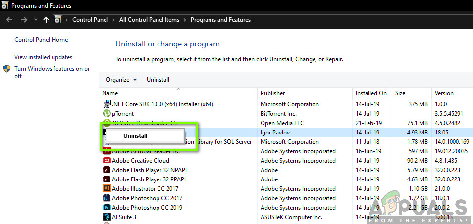 إلغاء تثبيت NVIDIA Virtual Audio