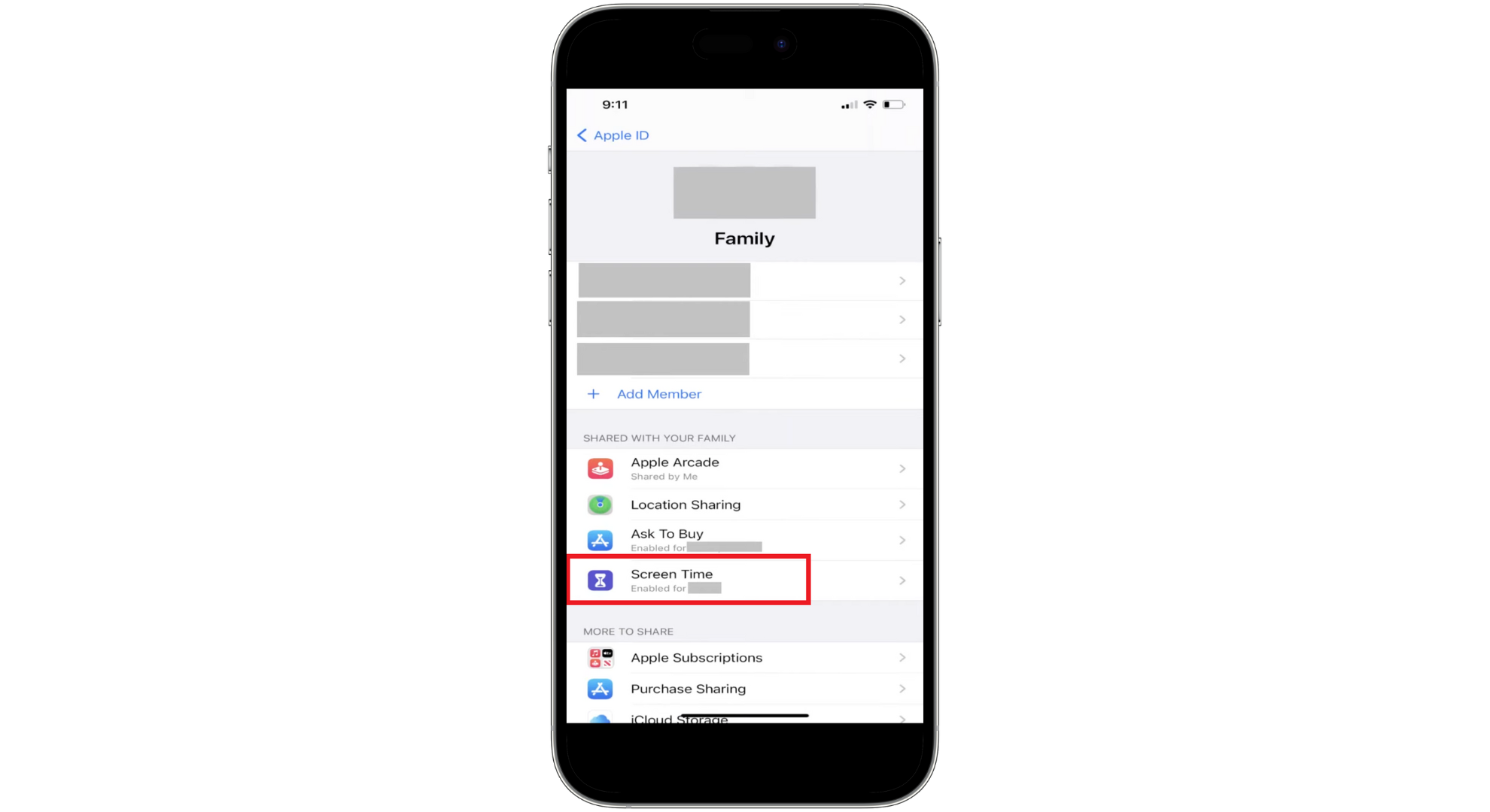 اضغط على مدة استخدام الجهاز
