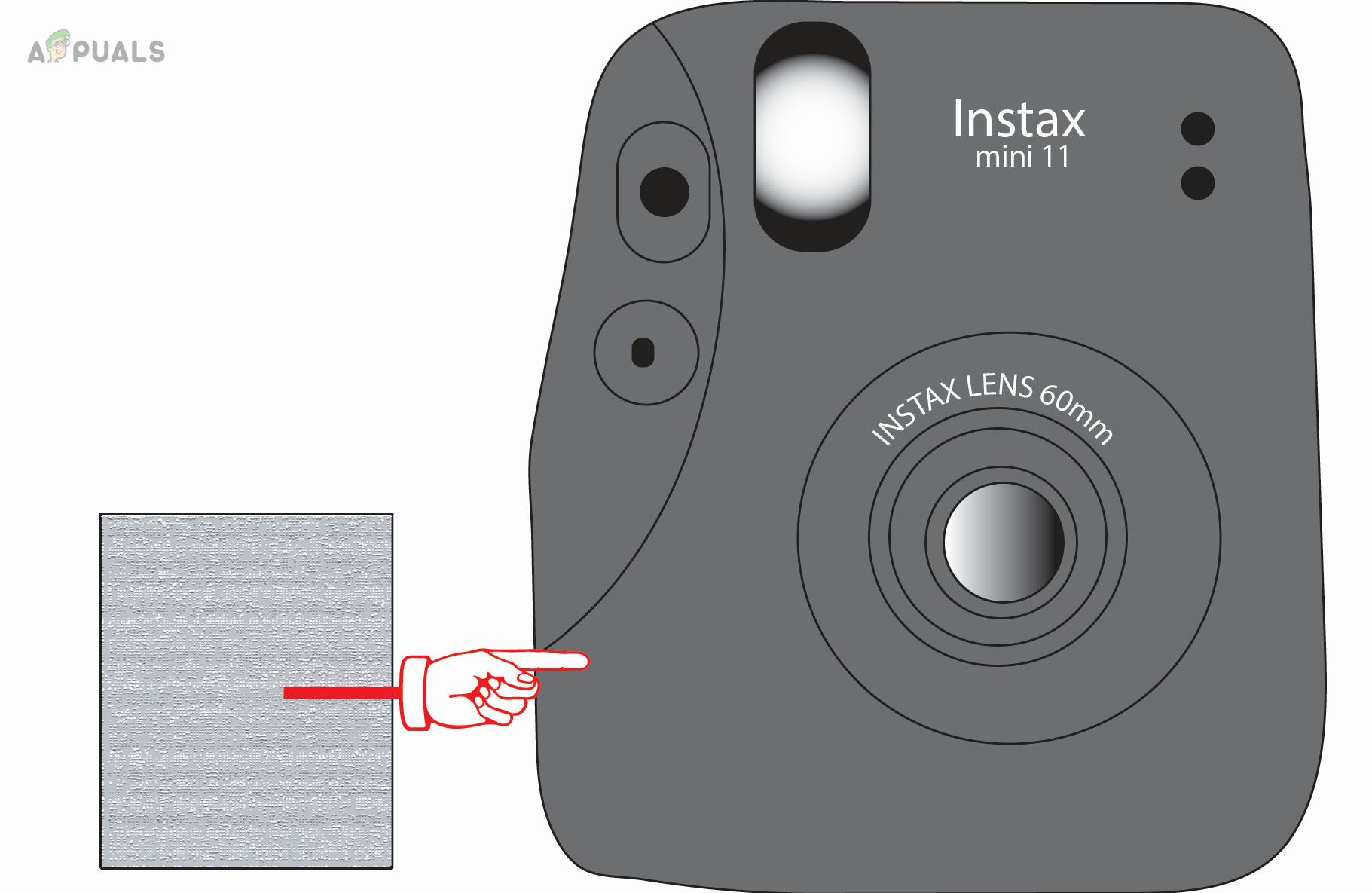 تنظيف كاميرا Instax Mini 11