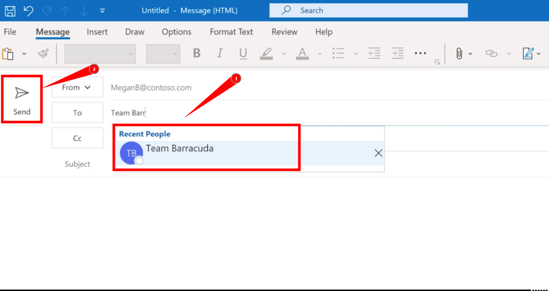 انقر على إرسال