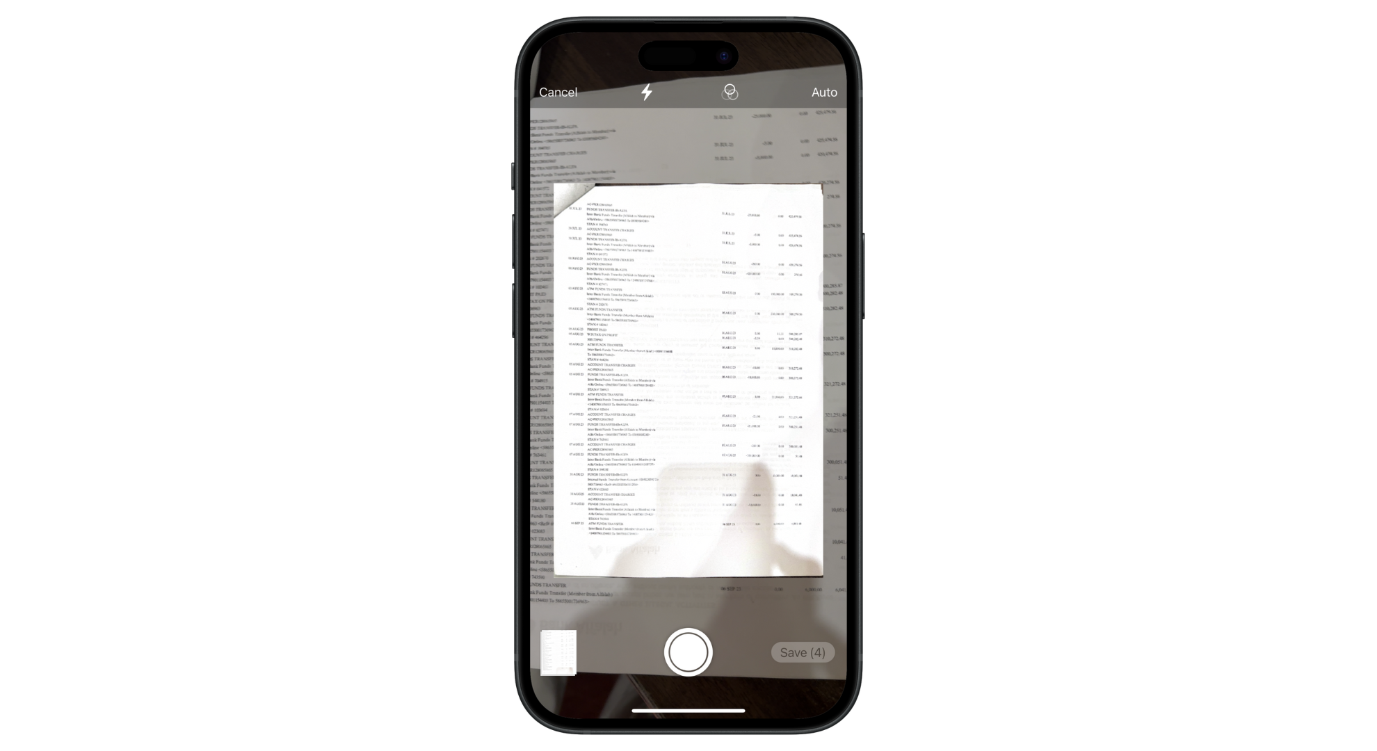 امسح المستند ضوئيًا