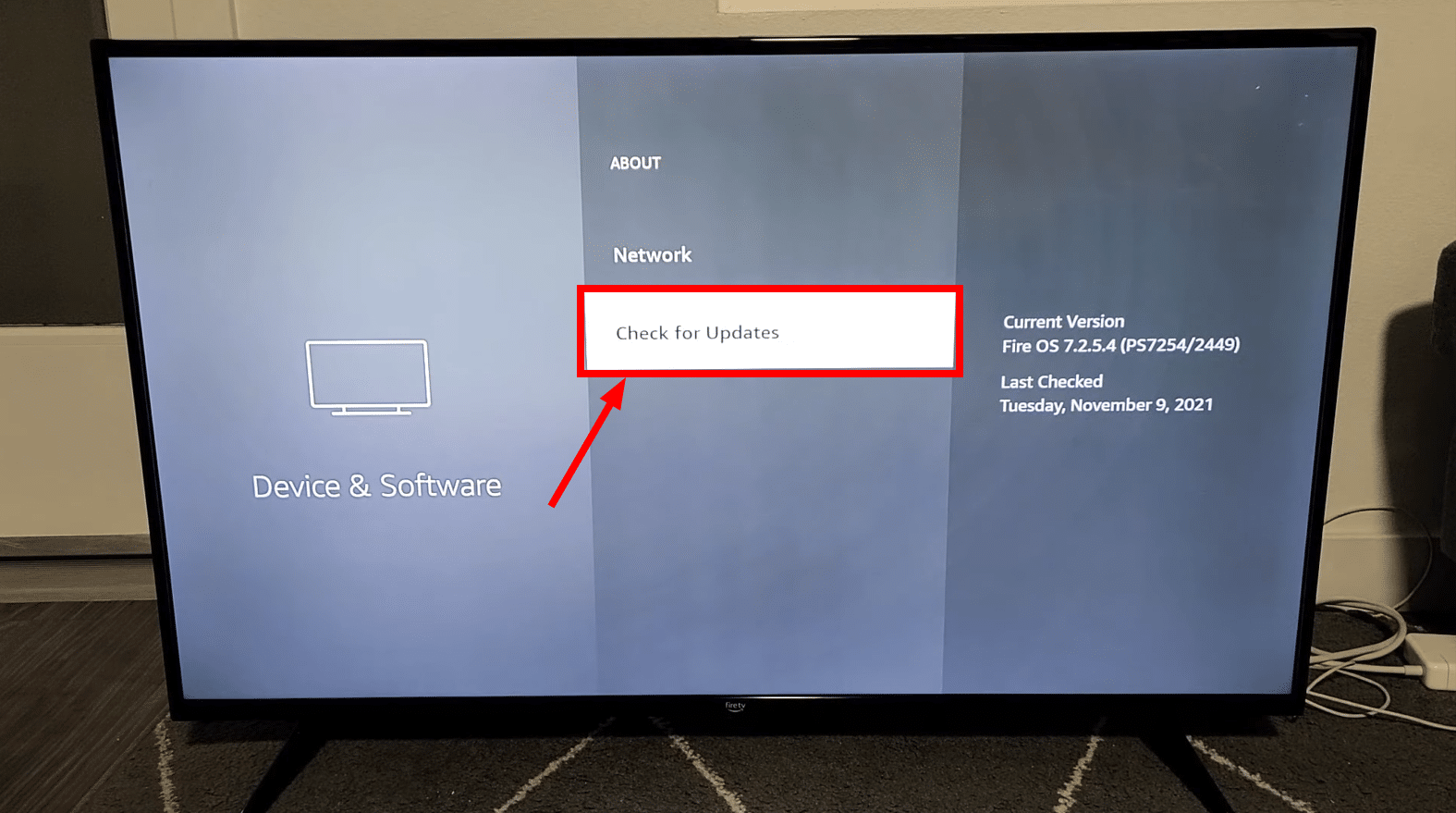 اختر التحقق من التحديثات