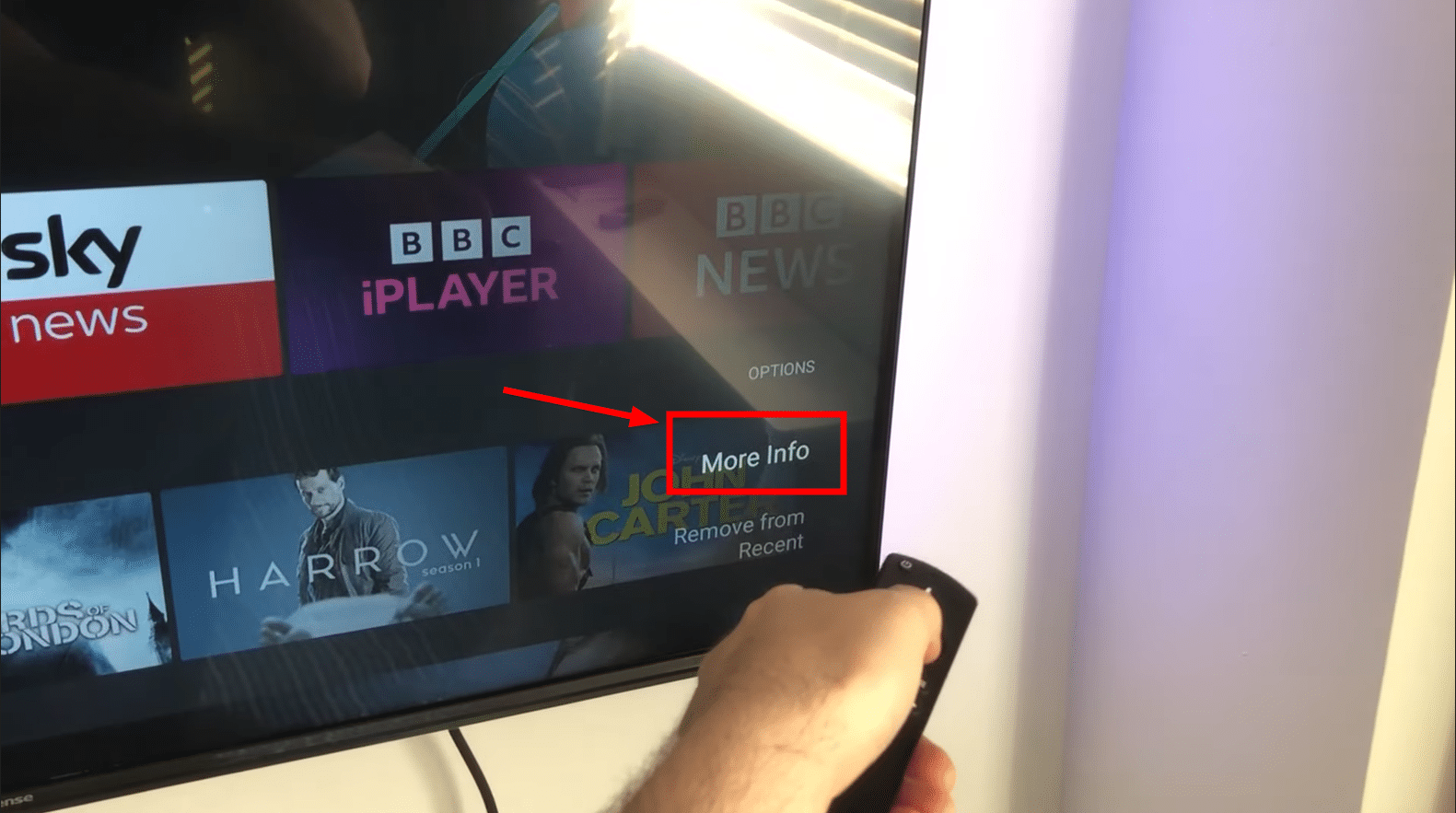 حدد مزيد من المعلومات