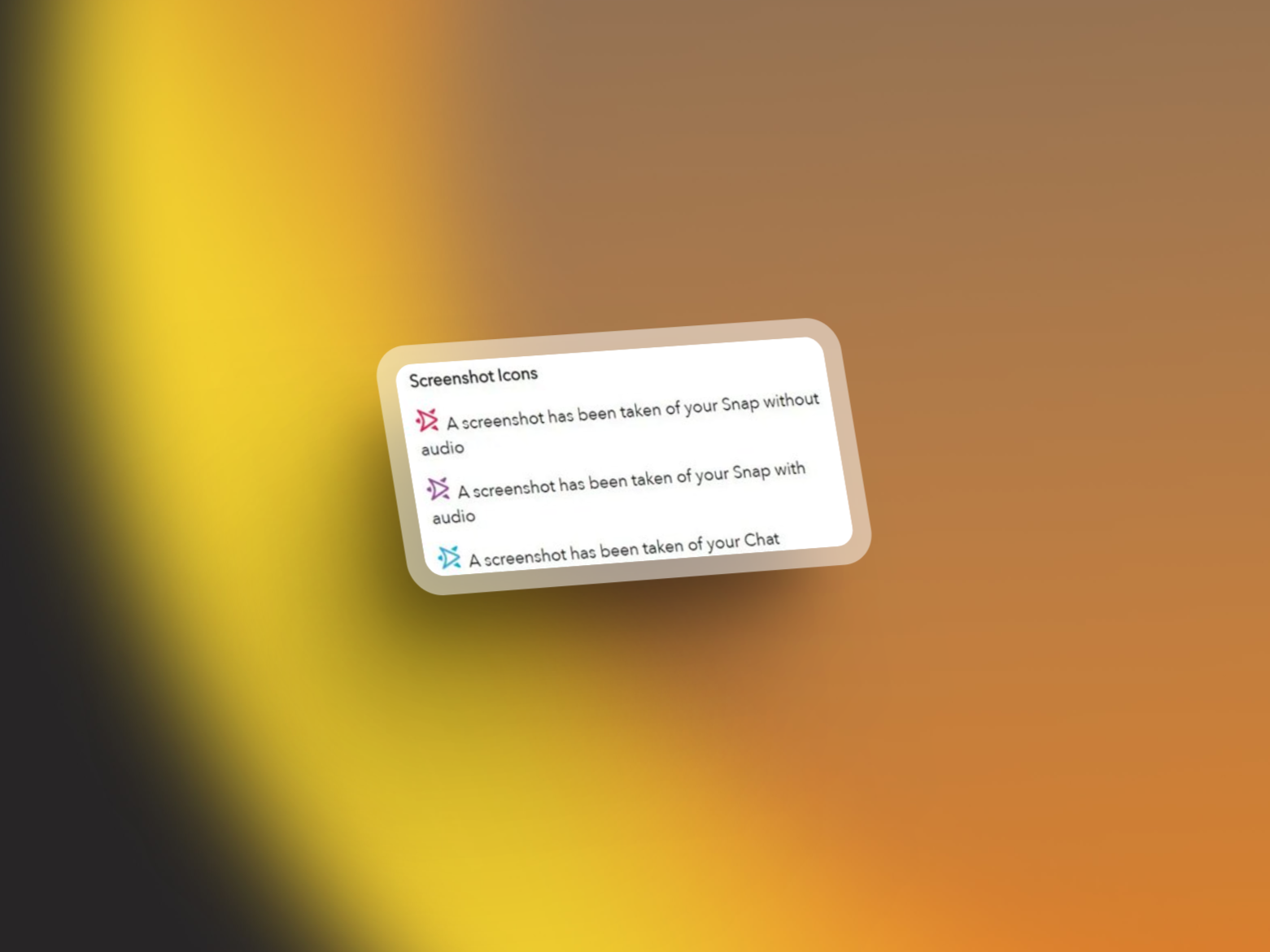 كيفية التقاط لقطة شاشة Snapchat سراً