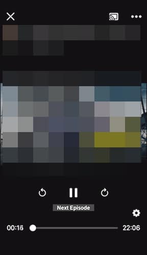 الإرسال من تطبيق Xfinity Stream