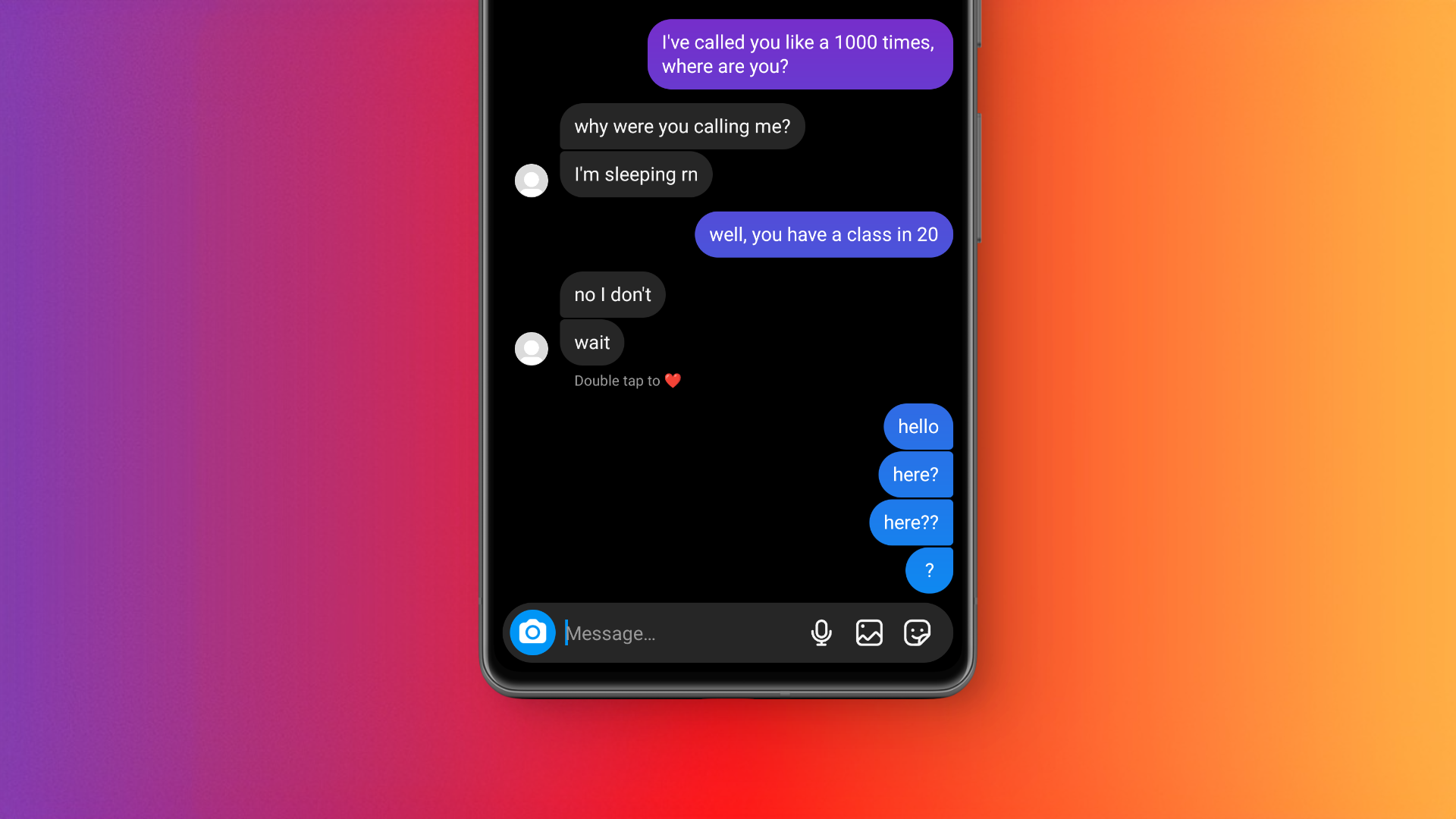كيف تجعل دردشة Instagram بنفسجية بخطوات سهلة