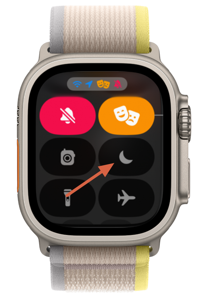 عدم الإزعاج على Apple Watch