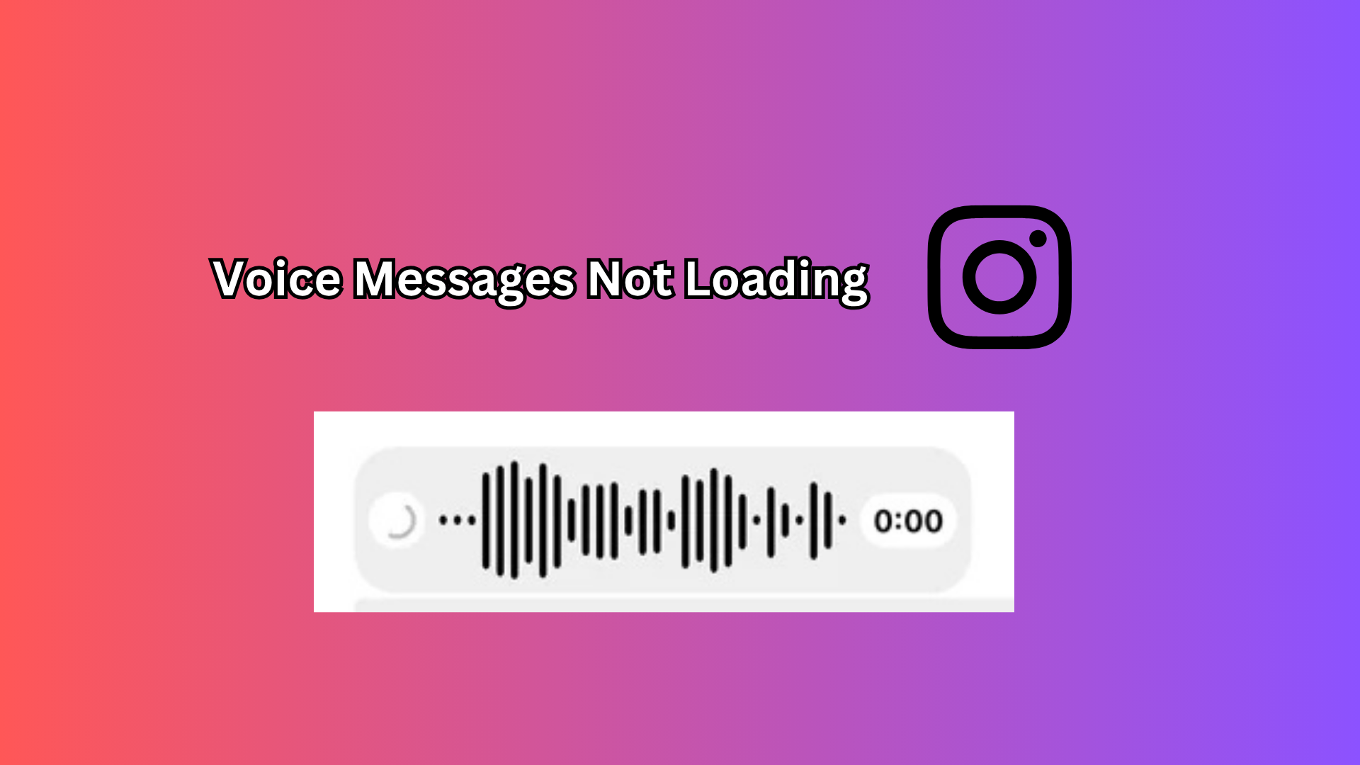 رسائل Instagram الصوتية عالقة بالتحميل؟ إليك الحلول