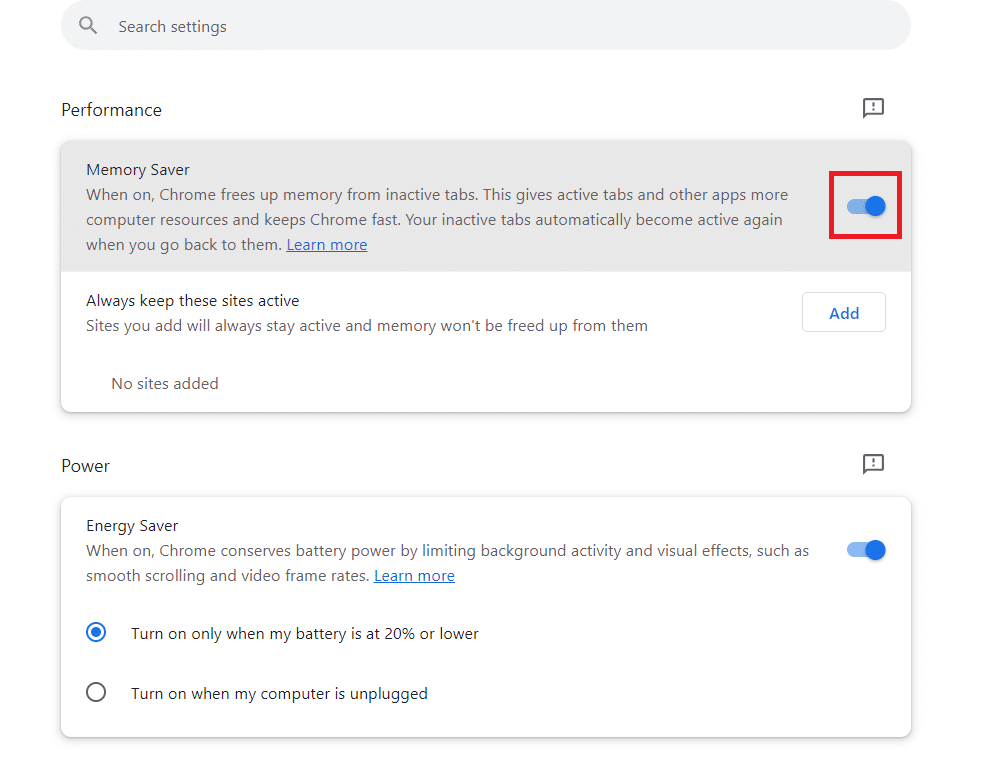 موفر الذاكرة