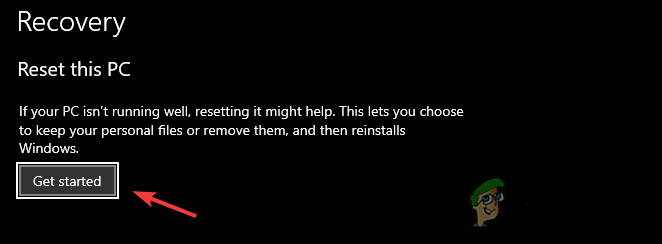 انقر فوق بدء الاستخدام