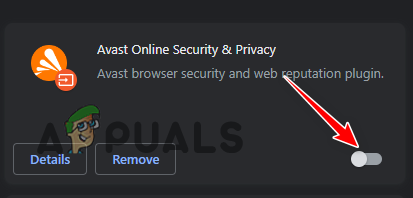 تعطيل إضافات الأمان