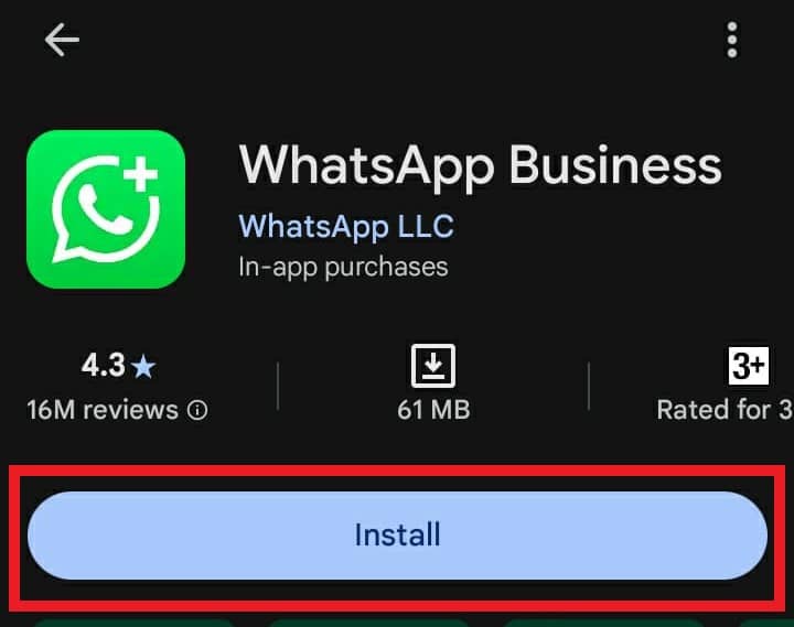 تنزيل WhatsApp Business