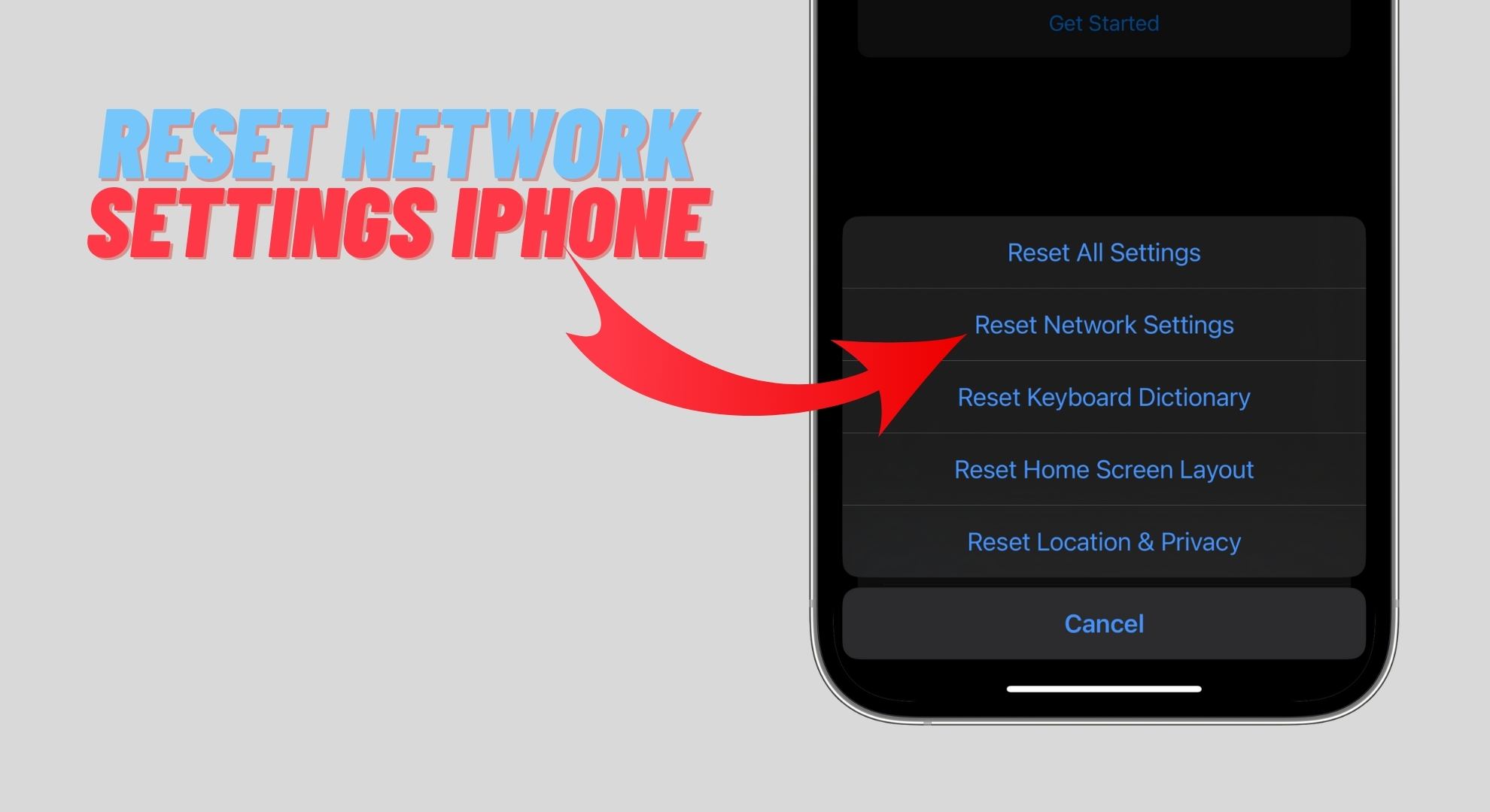 كيفية إعادة ضبط إعدادات الشبكة على iPhone في 5 خطوات سهلة