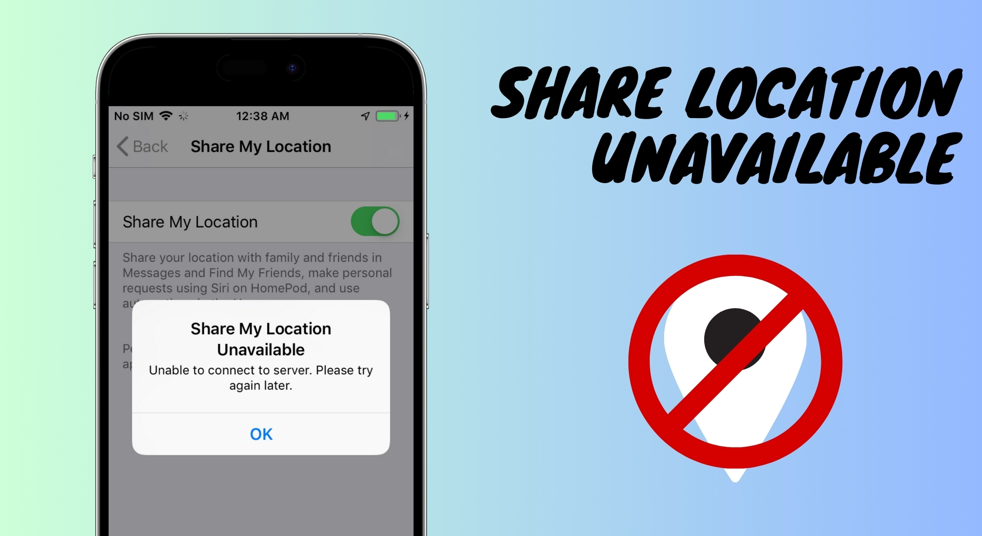 مشاركة الموقع غير متاحة iPhone إليك 10 حلول